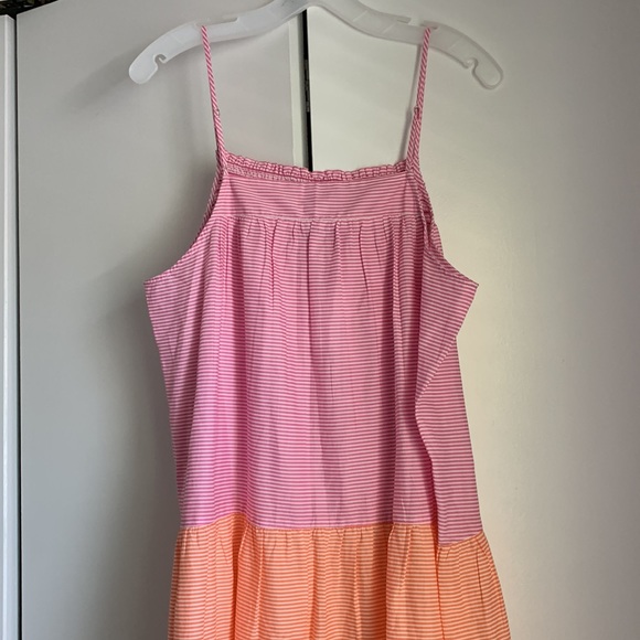 J crew factory smocked midi dress coverup NWT - Picture 7 of 10